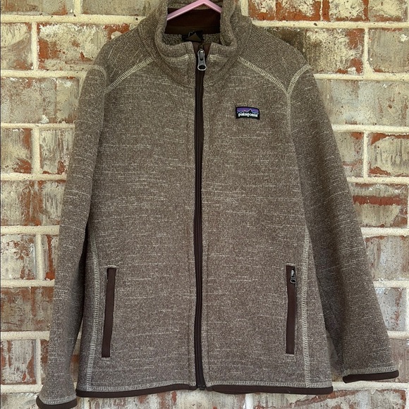 Patagonia Brown Lightweight Full-Zip Sweater Jscket - Picture 1 of 7